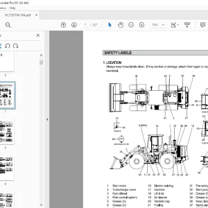 Hyundai HL730TM-9A Wheel Loader Operator's Manual 2023 - PDF DOWNLOAD