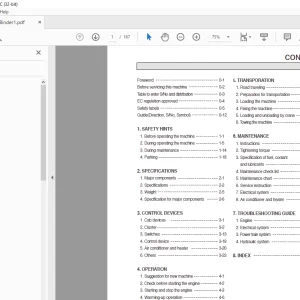 Hyundai HL740-7 Wheel Loader Operator's Manual - PDF DOWNLOAD