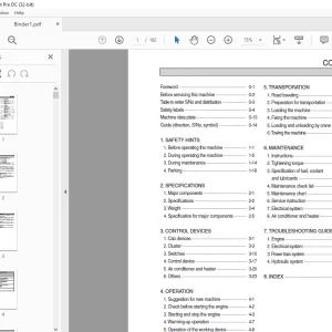 Hyundai HL740-7S Wheel Loader Operator's Manual - PDF DOWNLOAD