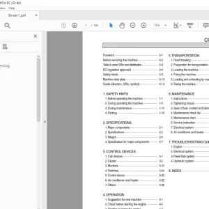 Hyundai HL740-9S WHEEL LOADER Operator's Manual PDF