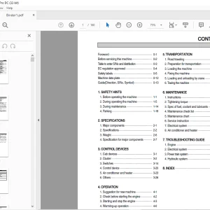Hyundai HL757-7A Wheel Loader Operator's Manual PDF