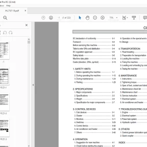 Hyundai HL757-9 Wheel Loader Operator's Manual 2023 - PDF DOWNLOAD