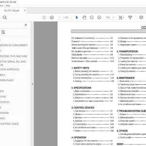 Hyundai HL757-9A Wheel Loader Operator's Manual 2023 - PDF DOWNLOAD