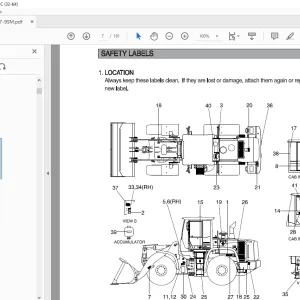 Hyundai HL757-9SM Wheel Loader Operator's Manual - PDF DOWNLOAD