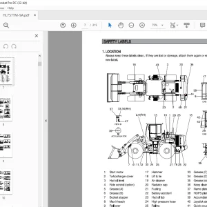 Hyundai HL757TM-9A Wheel Loader Operator's Manual - PDF DOWNLOAD