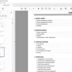 Hyundai HL760 (#1001-#1301) Wheel Loader Operator's Manual PDF