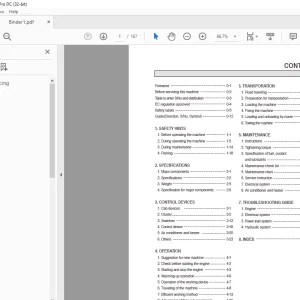 Hyundai HL760-7 Wheel Loader Operator's Manual PDF