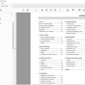 Hyundai HL770-7 Wheel Loader Operator's Manual 2023 PDF