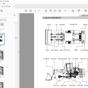 Hyundai HL770-9A Wheel Loader Operator's Manual 2023 - PDF DOWNLOAD