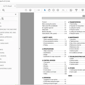 Hyundai HL770-9S Wheel Loader Operator's Manual 2023 - PDF DOWNLOAD