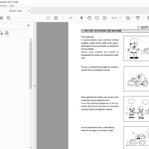 Hyundai HL780-3A Wheel Loader Operator's Manual PDF
