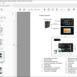 Hyundai HL940A TM Wheel Loader Operator's Manual 2023 - PDF DOWNLOAD
