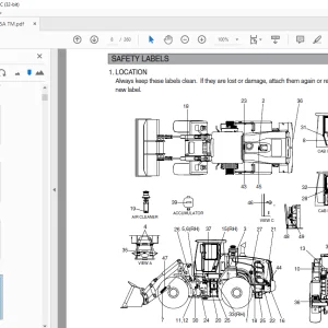 Hyundai HL955A TM Wheel Loader Operator's Manual 2023 - PDF DOWNLOAD