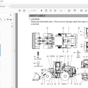 Hyundai HL955A Wheel Loader Operator's Manual - PDF DOWNLOAD