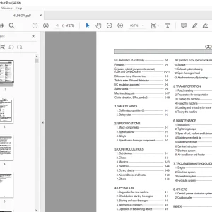 Hyundai HL960A Wheel Loader Operator's Manual 2023 PDF