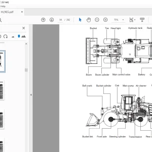 Hyundai HL965 Wheel Loader Operator's Manual 2023 - PDF DOWNLOAD