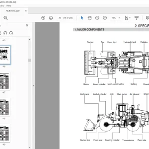 Hyundai HL970 T3 Wheel Loader Operator's Manual 2023 - PDF DOWNLOAD
