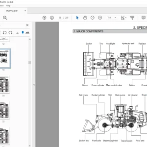 Hyundai HL970 Wheel Loader Operator's Manual 2023 - PDF DOWNLOAD