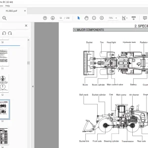 Hyundai HL980 Wheel Loader Operator's Manual 2023 - PDF DOWNLOAD