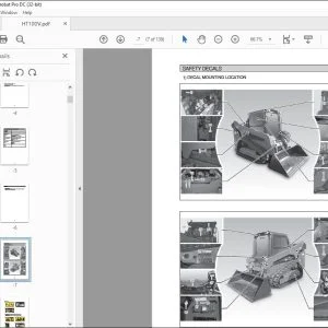 Hyundai HT100V Skid Steer Loader Operator's Manual 2023 - PDF DOWNLOAD