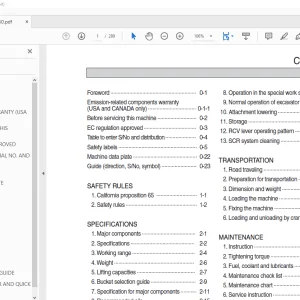 Hyundai HW160 Wheeled Excavator Operator's Manual 2023 PDF