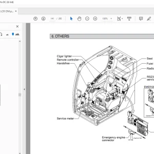 Hyundai HX130A LCR Crawler Excavator Operator's Manual 2023 - PDF