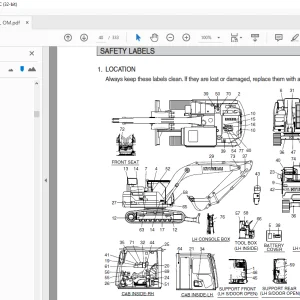 Hyundai HX140A L Crawler Excavator Operator's Manual 2023 - PDF
