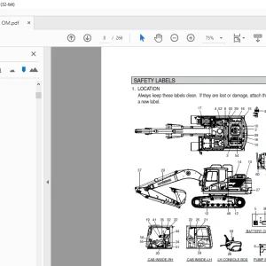 Hyundai HX160L Crawler Excavator Operator's Manual 2023 - PDF DOWNLOAD