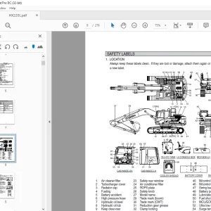 Hyundai HX220 L Crawler Excavator Operator's Manual 2023 - PDF
