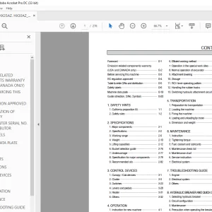 Hyundai HX25AZ, HX30AZ Operator's Manual 2023 PDF