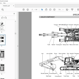 Hyundai HX260 L Crawler Excavator Operator's Manual 2023 - PDF DOWNLOAD