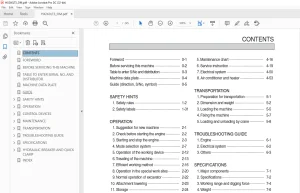 Hyundai HX260LT3 Crawler Excavator Operator's Manual 2023 PDF