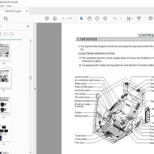 Hyundai HX300LT3 Crawler Excavator Operator's Manual 2023 - PDF DOWNLOAD