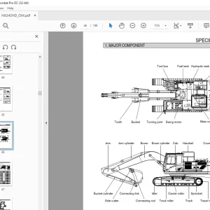 Hyundai HX340HD Crawler Excavator Operator's Manual 2023 - PDF DOWNLOAD