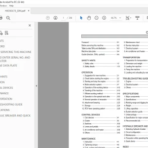 Hyundai HX350LT3 Crawler Excavator Operator's Manual 2023 PDF