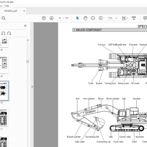 Hyundai HX380L Crawler Excavator Operator's Manual 2023 - PDF DOWNLOAD