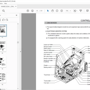Hyundai HX480A L HX520A L Crawler Excavator Operator's Manual 2023 PDF