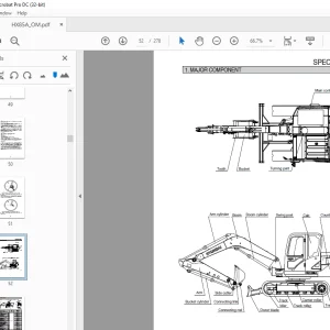 Hyundai HX85A Compact Excavator Operator's Manual 2023 - PDF DOWNLOAD
