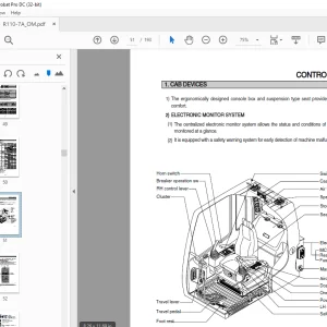 Hyundai R110-7A Crawler Excavator Operator's Manual 2023 - PDF DOWNLOAD