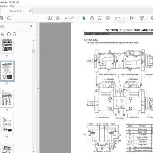 Hyundai R130LC-3 Crawler Type Excavator Service Manual 2023 PDF