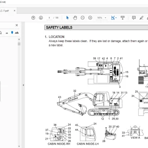 Hyundai R140LC-7 Crawler Excavator Operator's Manual 2023 - PDF DOWNLOAD