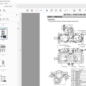 Hyundai R140W-7 Wheeled Excavator Service Manual 2023 - PDF DOWNLOAD
