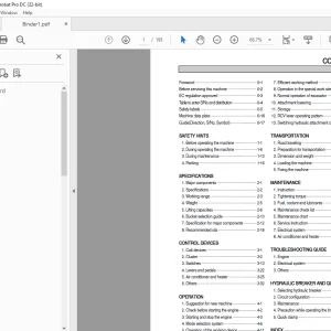 Hyundai R140W-7A Wheeled Excavator Operator's Manual 2023 PDF