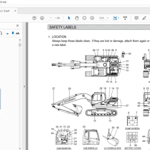 Hyundai R160LC-9 Crawler Excavator Operator's Manual 2023 - PDF DOWNLOAD