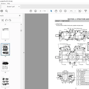 Hyundai R160LC-9S(Brazil) Crawler Excavator Service Manual 2023 PDF
