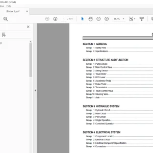 Hyundai R170W-7A Wheeled Excavator Service Manual 2023 - PDF DOWNLOAD