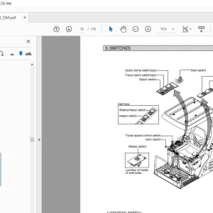 Hyundai R18-9 Mini Excavator Operator's Manual 2023 - PDF DOWNLOAD