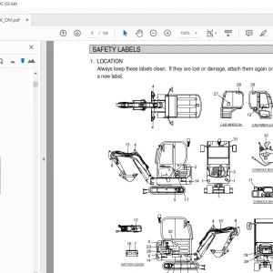 Hyundai R18-9AK Compact Excavator Operator's Manual 2023 - PDF DOWNLOAD
