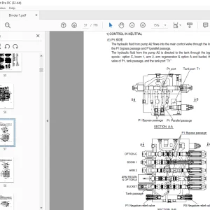 Hyundai R180W-9A Wheeled Excavator Service Manual 2023 - PDF DOWNLOAD