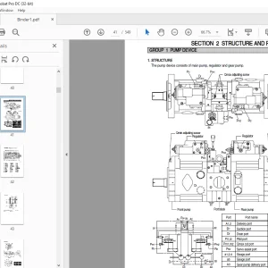 Hyundai R210LC-7 (#98001-) Crawler Excavator Repair Manual 2023 2023 PDF